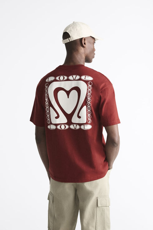 ZR SLOGAN PRINT T-SHIRT