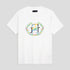 Tommy White Embroidered T-Shirt