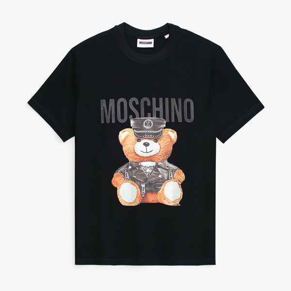 Moschino V Black T-Shirt