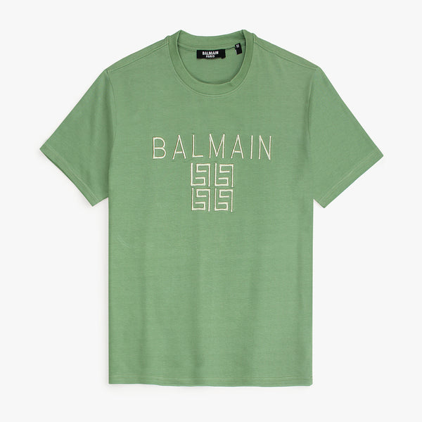 B.L.M.N Green Embroidered Premium T-Shirt