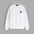 Young L.A White Embroidered Sweatshirt