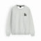 Young L.A Grey Embroidered Sweatshirt