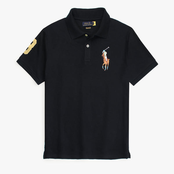 RL CY Black Polo Shirt