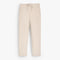 ZR Stone White Cotton Pique Trouser