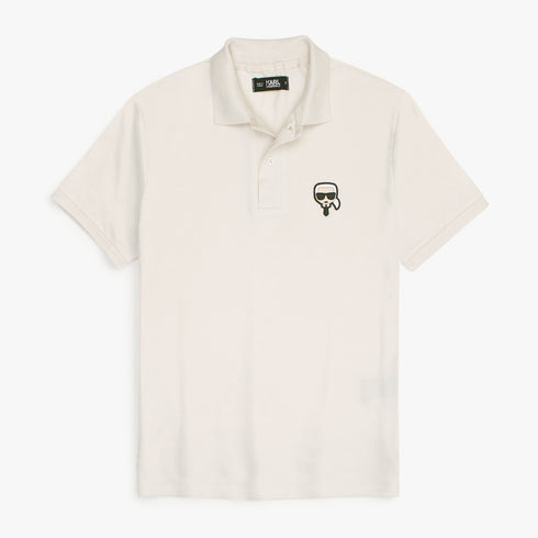 K.A.R.L Stone White Polo Shirt