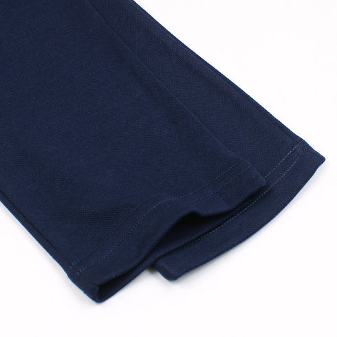 ZR Navy Cotton Pique Z Trouser