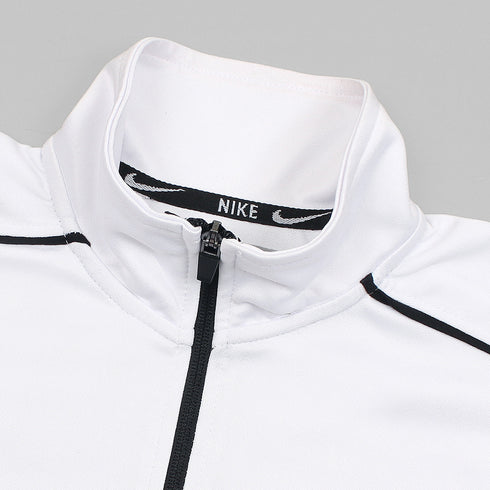 NK White Zipper