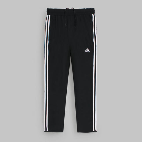 ADI Black Cotton Jersey Trouser