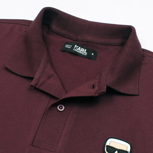 K.A.R.L Maroon Polo Shirt