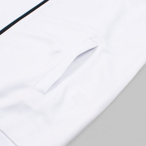 NK White Zipper