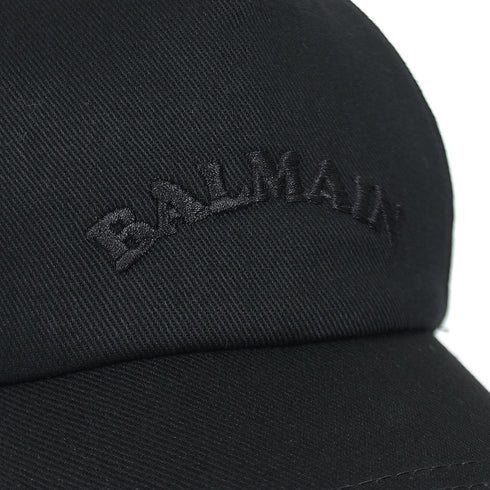 Balmain Black Basic Cap