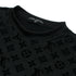 LV Black Upside Down Flock Sweatshirt