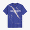 B.L.M.N Royal Blue Flash Premium Printed T-Shirt