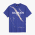 B.L.M.N Royal Blue Flash Premium Printed T-Shirt