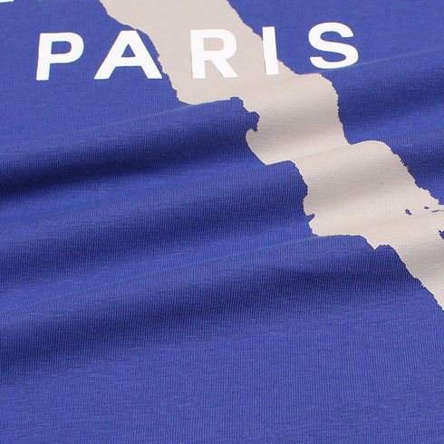 B.L.M.N Royal Blue Flash Premium Printed T-Shirt