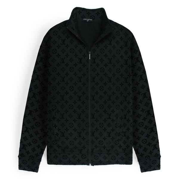 L.V Mirror Flock Zipper