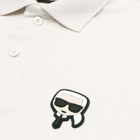 K.A.R.L Stone White Polo Shirt
