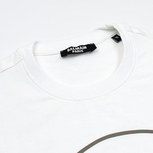 B.L.M.N White B Premium Printed T-Shirt