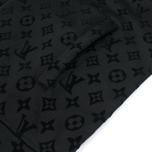 L.V Mirror Flock Printed Jacket