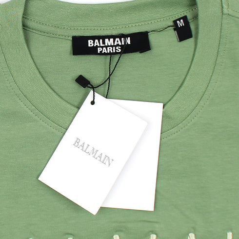 B.L.M.N Green Embroidered Premium T-Shirt