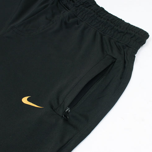 NK Black Shorts Summer Tracksuit