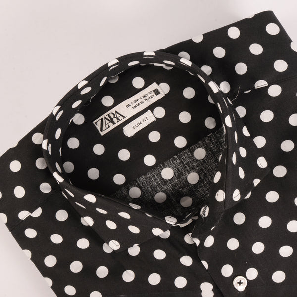 ZR Black Polka Dots Shirt