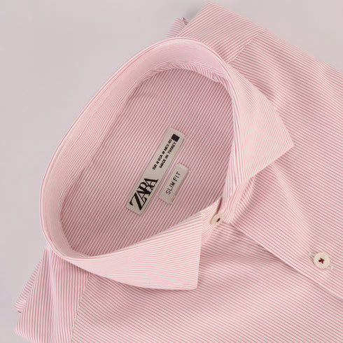 ZR Pink Pin Stripes Shirt