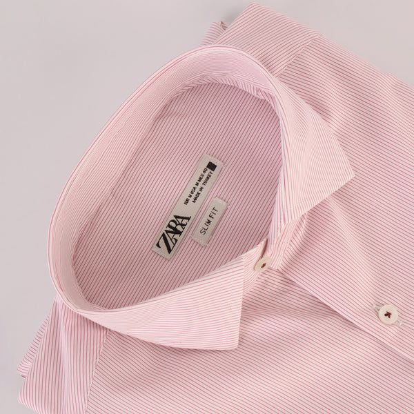 ZR Pink Pin Stripes Shirt