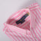 RL White & Pink Wide Stripe Embroidered logo Oxford Shirt