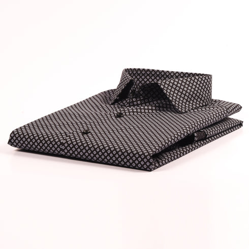 MK Black Orbicular Printed Shirt