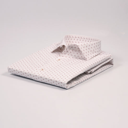 MK White Paisley Pattern Printed Shirt