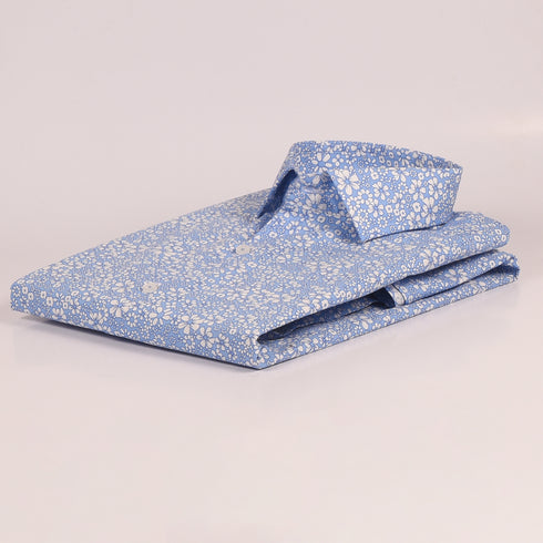 ZR Blue Floral Shirt
