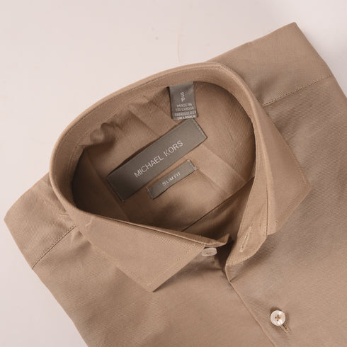 MK Beige Plain Shirt