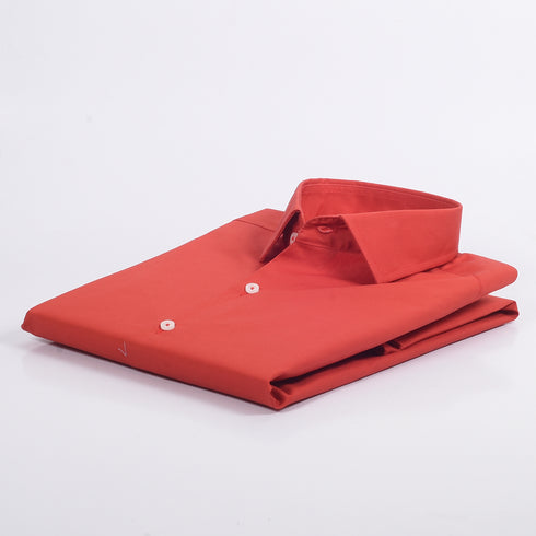 CK Cherry Red Plain Shirt