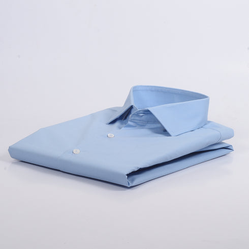 CK Dull Blue Plain Shirt