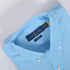 RL Cyan embroidered logo Oxford Shirt