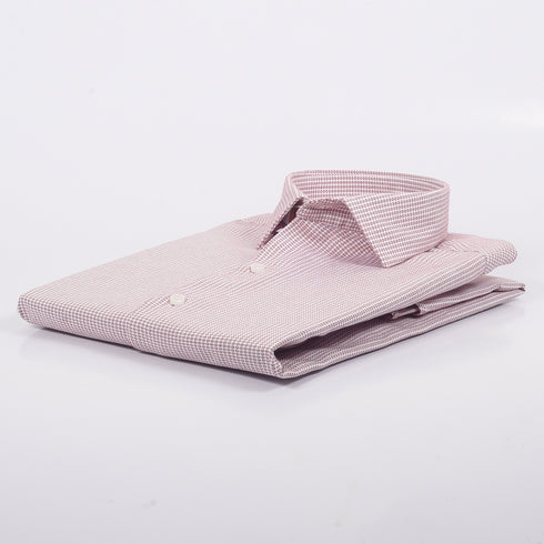 MK Red Micro Printed Shirt