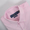 RL White & Pink Stripped Embroidered logo Oxford Shirt