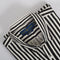 RL Black & White Wide Stripped Embroidered logo Oxford Shirt