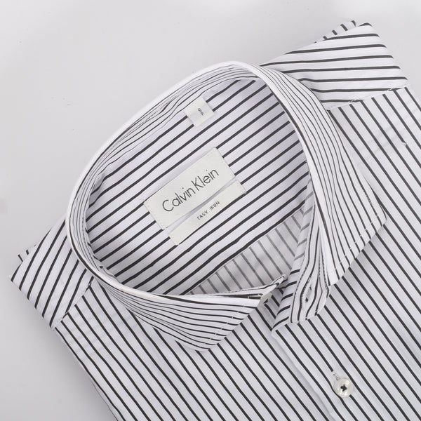 CK White & Black Stripped Shirt