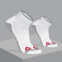 Reebok Ankle Socks Pack of 3 White & Grey