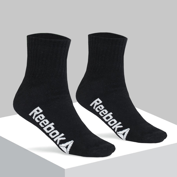 Reebok Ankle Socks Pack of 3 Black