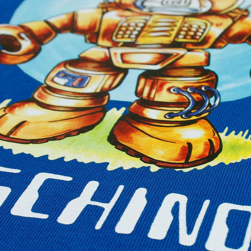Moschino Robot Blue T-Shirt