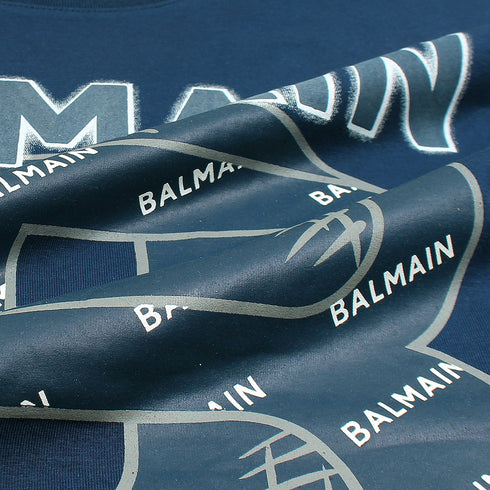 B.L.M.N Blue Premium Printed T-Shirt