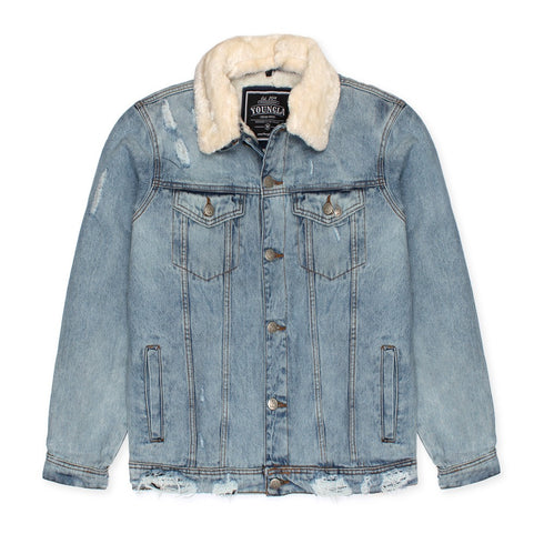 Young LA Shearling Trucker Jacket