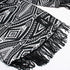BALMAIN Black & White Silk Premium Scarf (12)