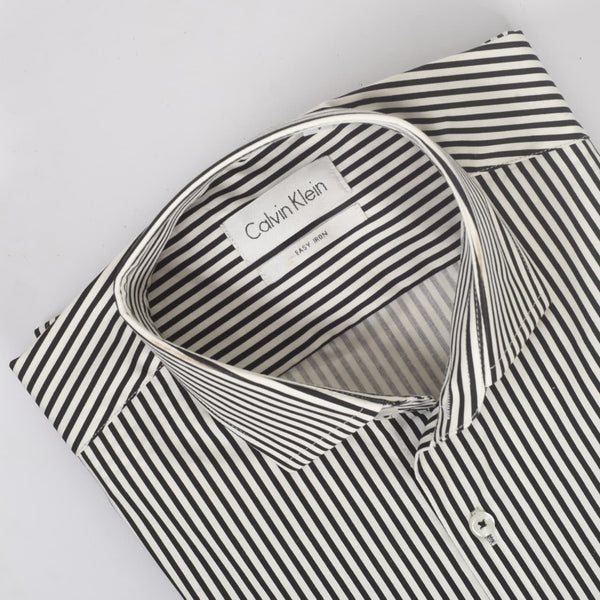 CK Black and White Regular Stripped Shirt