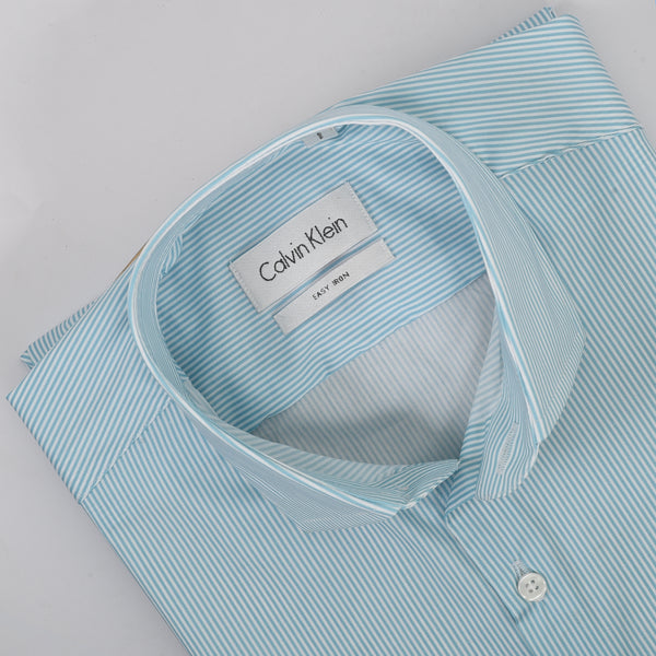 CK Zinc Narrow Stripped Shirt