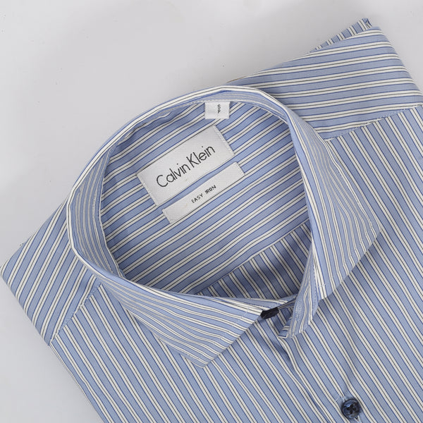 CK Blue & White Stripped Shirt