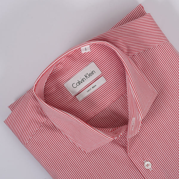 CK Red & Whit Stripped Shirt